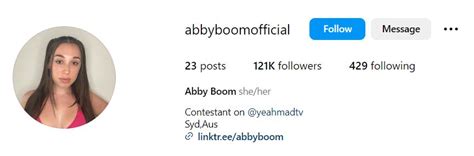 abbyboomofficial|abby yeah mad full name.